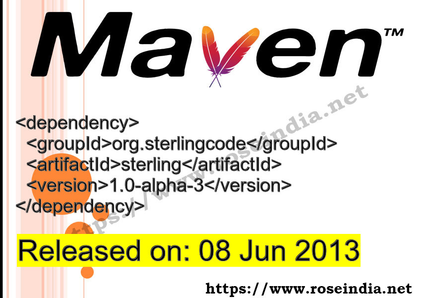 Maven Dependency release
