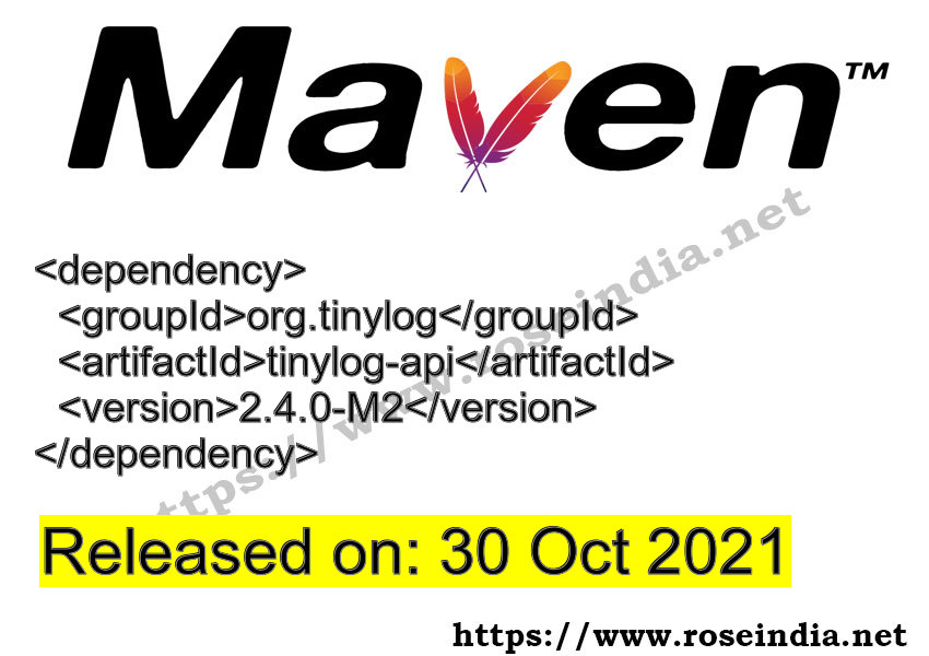 Maven Dependency release