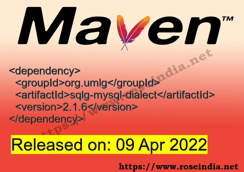 Maven Dependency release