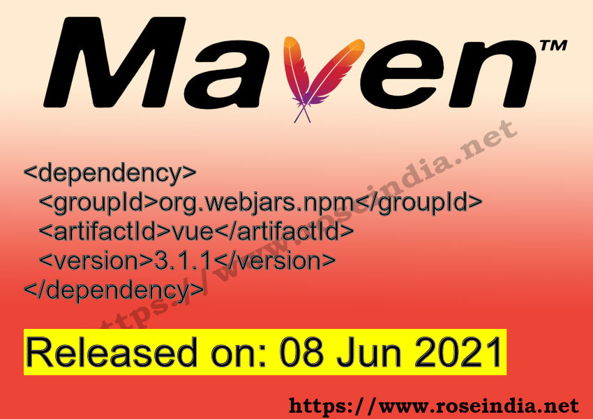 Maven Dependency release