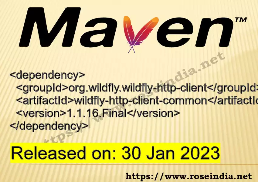 Maven dependency for GROUP_ID - ARTIFACT_ID version VERSION_ID is released. Learn to use ARTIFACT_ID version VERSION_ID in Maven based Java projects