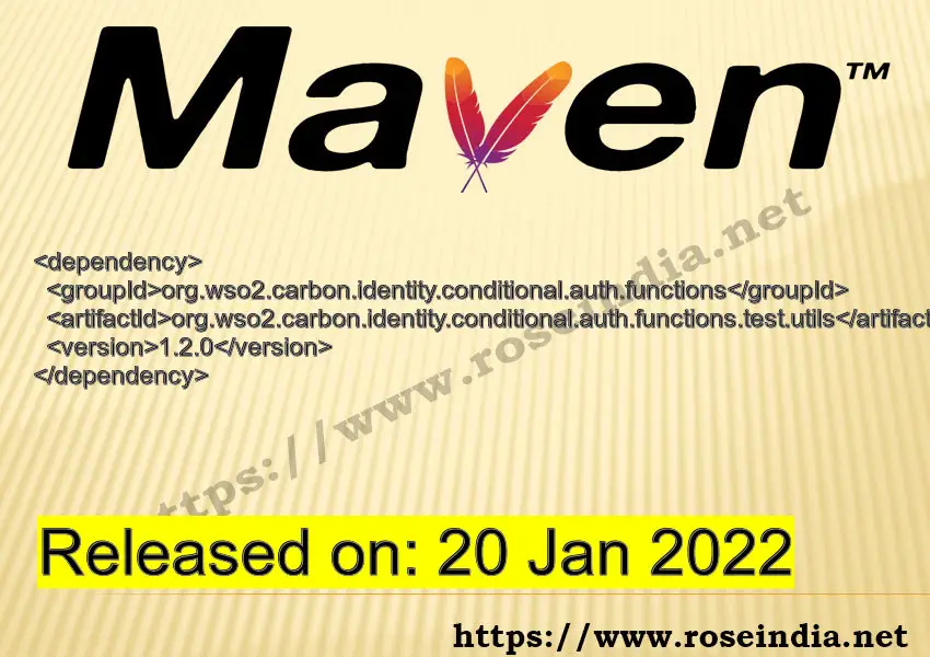 Maven Dependency release