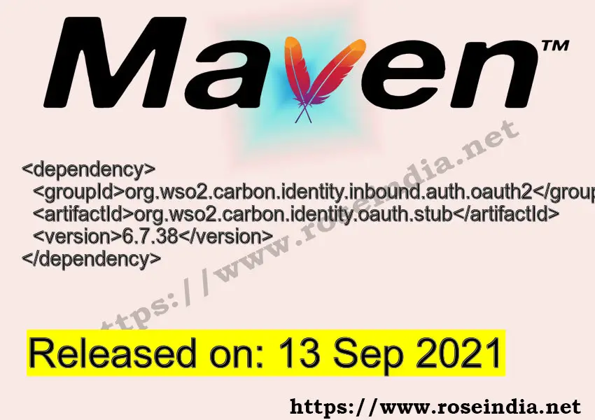 Maven Dependency release