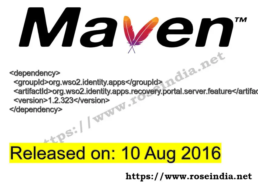 Maven Dependency release