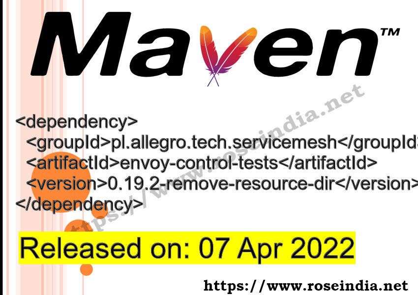 Maven Dependency release