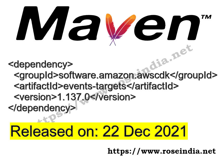 Maven Dependency release