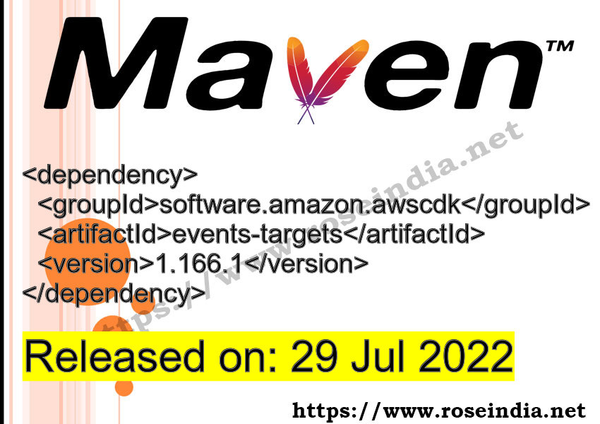 Maven Dependency release