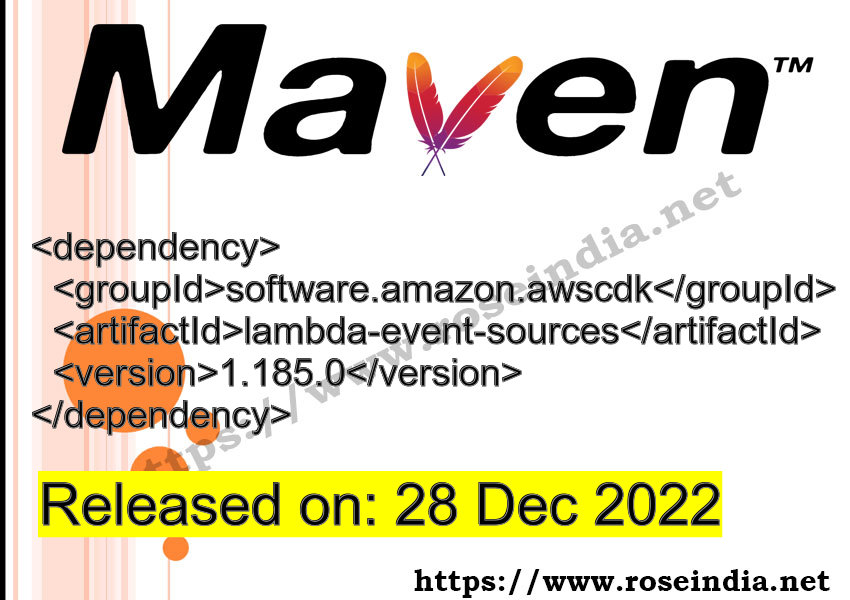 Maven Dependency release