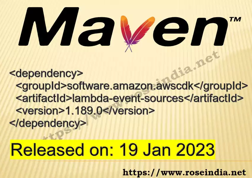 Maven dependency for GROUP_ID - ARTIFACT_ID version VERSION_ID is released. Learn to use ARTIFACT_ID version VERSION_ID in Maven based Java projects