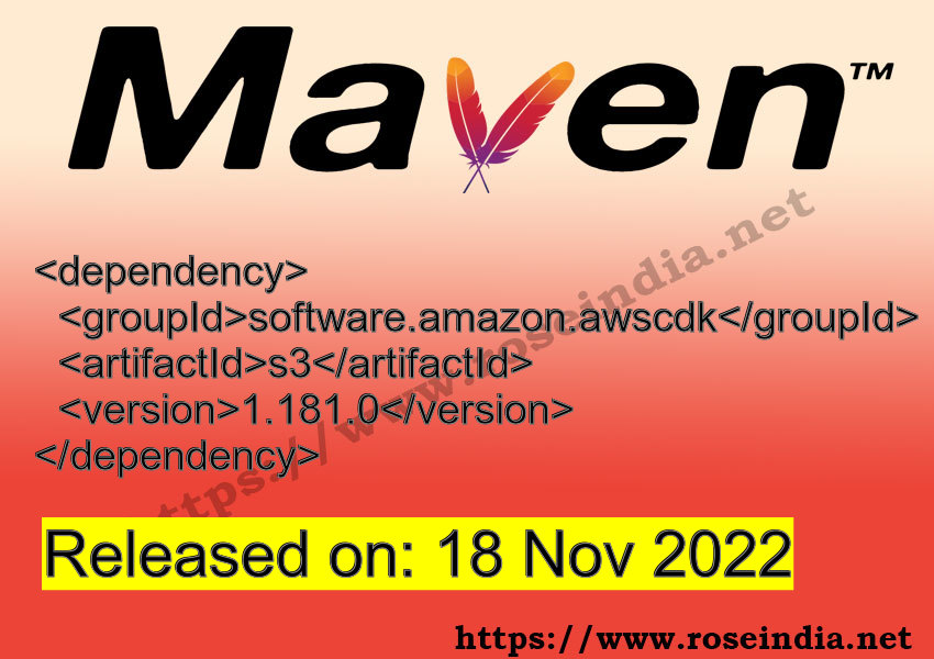 Maven Dependency release