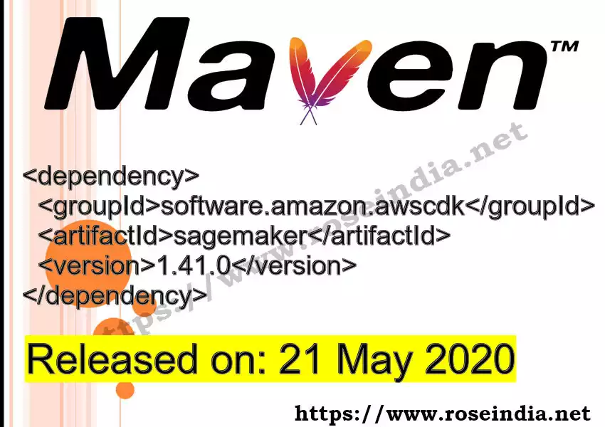 Maven dependency for GROUP_ID - ARTIFACT_ID version VERSION_ID is released. Learn to use ARTIFACT_ID version VERSION_ID in Maven based Java projects