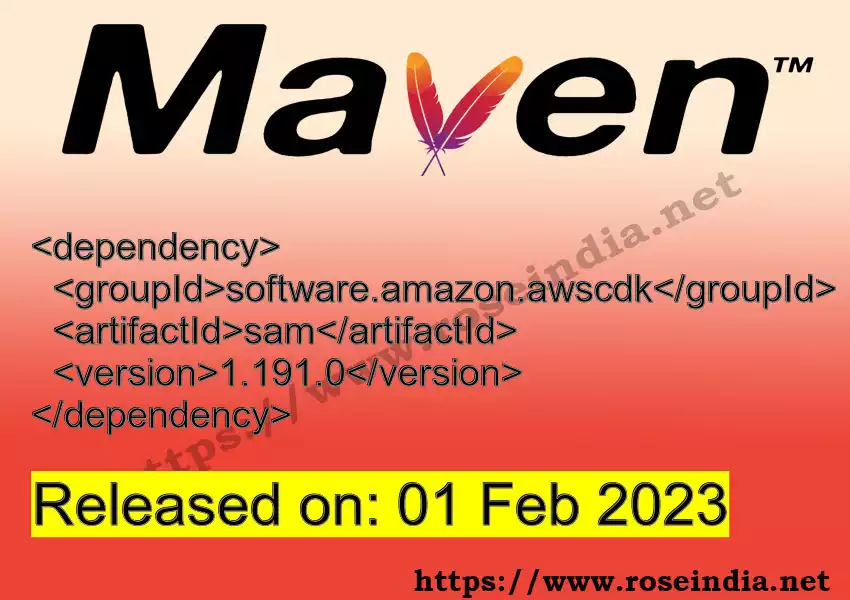 Maven dependency for GROUP_ID - ARTIFACT_ID version VERSION_ID is released. Learn to use ARTIFACT_ID version VERSION_ID in Maven based Java projects
