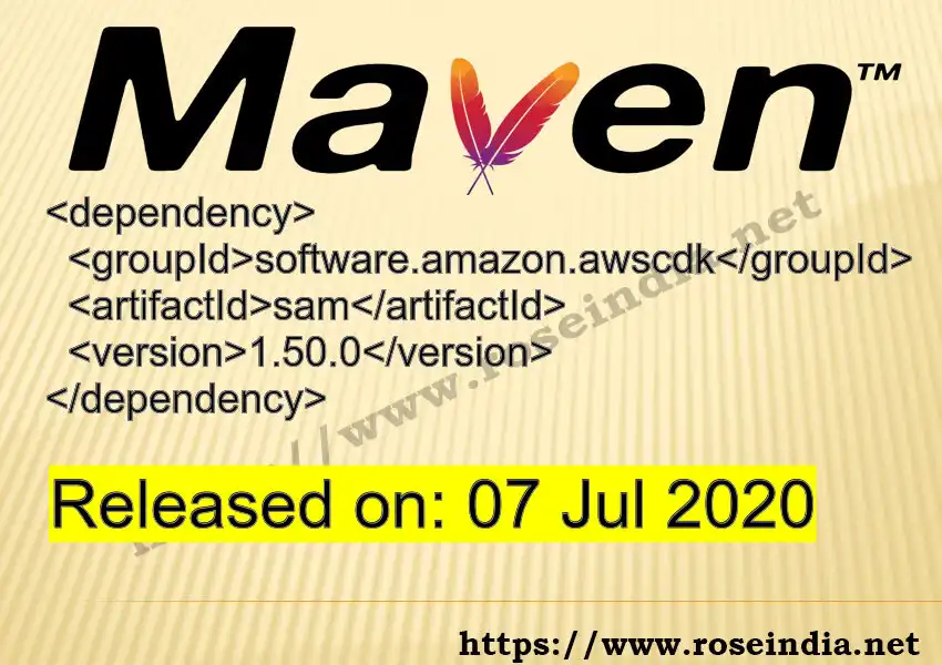 Maven dependency for GROUP_ID - ARTIFACT_ID version VERSION_ID is released. Learn to use ARTIFACT_ID version VERSION_ID in Maven based Java projects