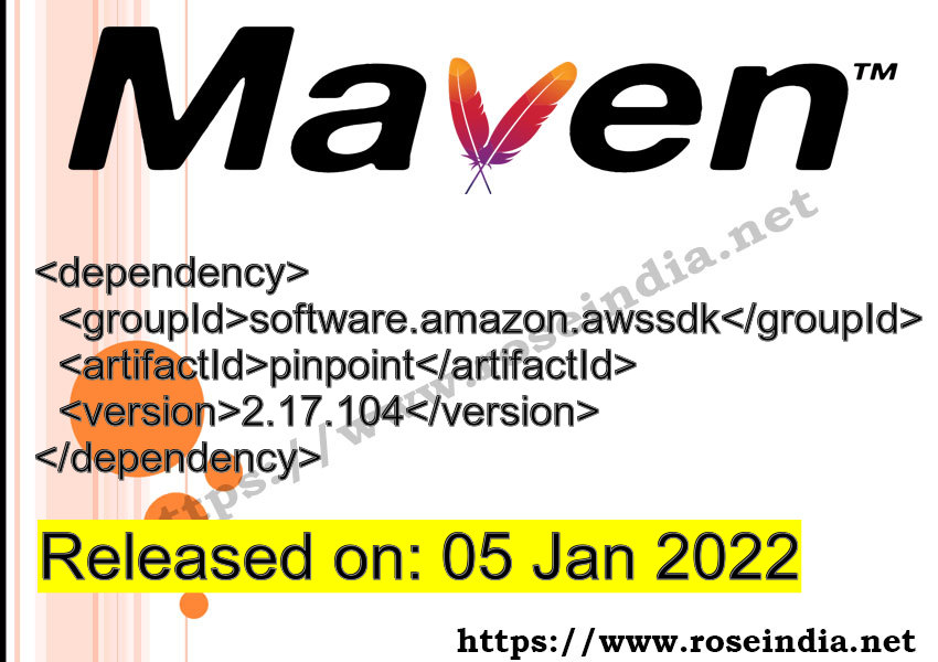 Maven Dependency release
