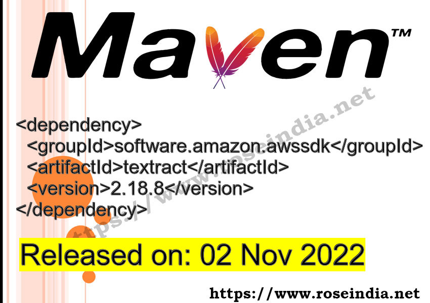 Maven Dependency release