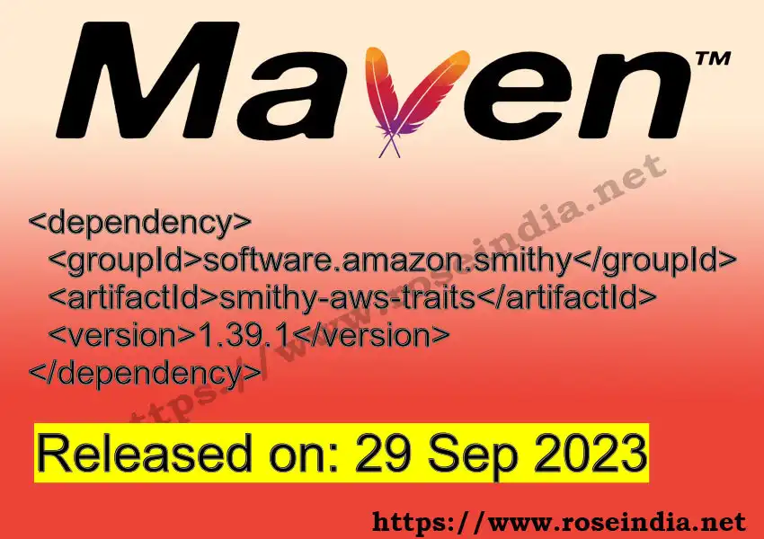 Maven dependency for GROUP_ID - ARTIFACT_ID version VERSION_ID is released. Learn to use ARTIFACT_ID version VERSION_ID in Maven based Java projects