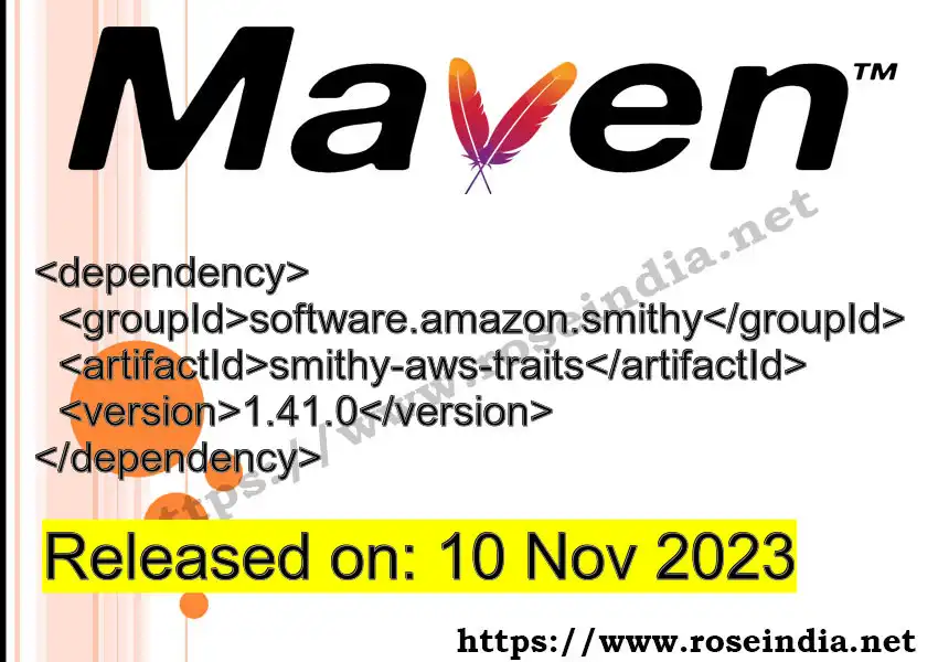 Maven dependency for  GROUP_ID - ARTIFACT_ID version VERSION_ID is released. Learn to use  ARTIFACT_ID version VERSION_ID in Maven based Java projects
