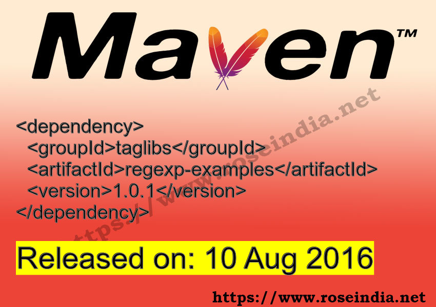 Maven Dependency release