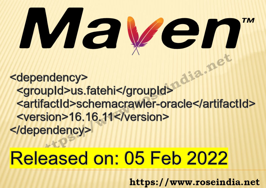 Maven Dependency release
