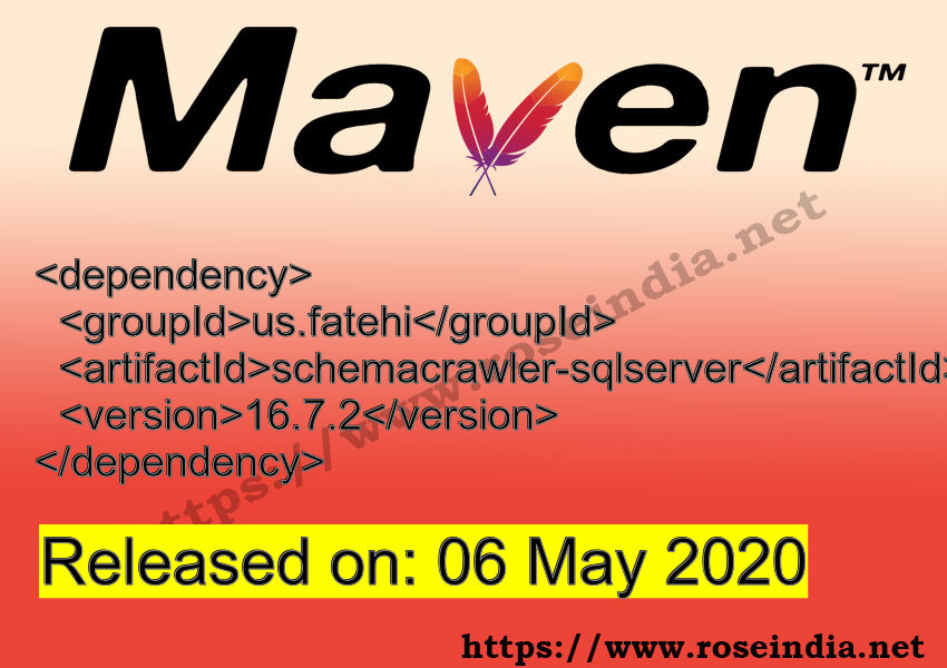 Maven Dependency release