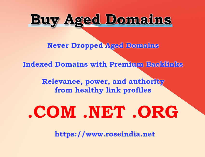Buy Aged Domains