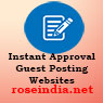 Instant Approval Guest Posting Websites