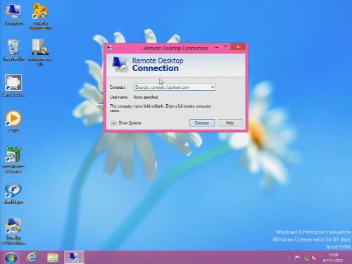 Windows 8 Remote Desktop