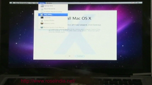 Disk utility