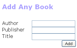 add new book