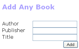 Add New Book