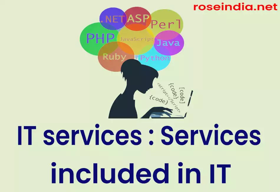 IT services: Services included in IT