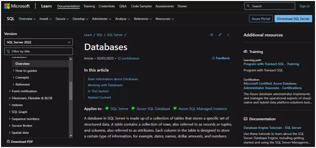 Top 15 best databases for web applications