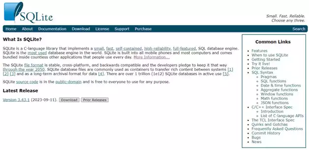Top 15 best databases for web applications