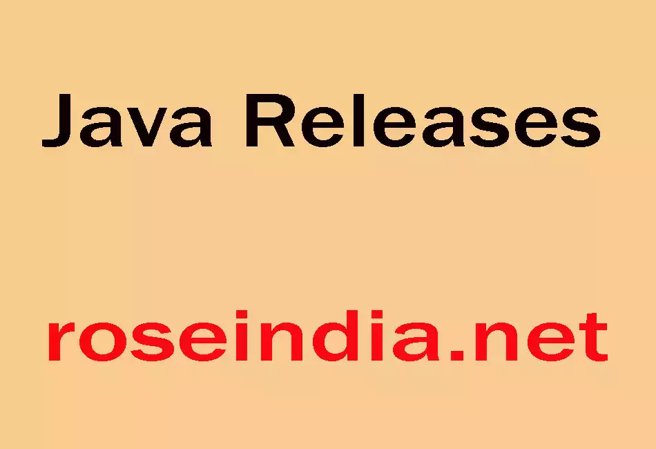 Java Releases