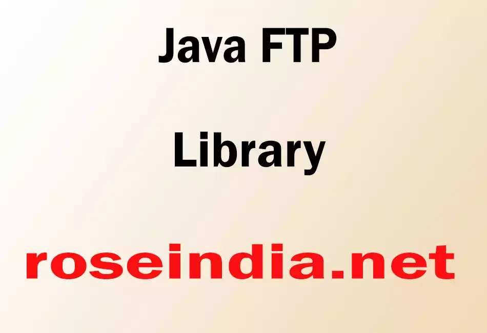 Java FTP Library