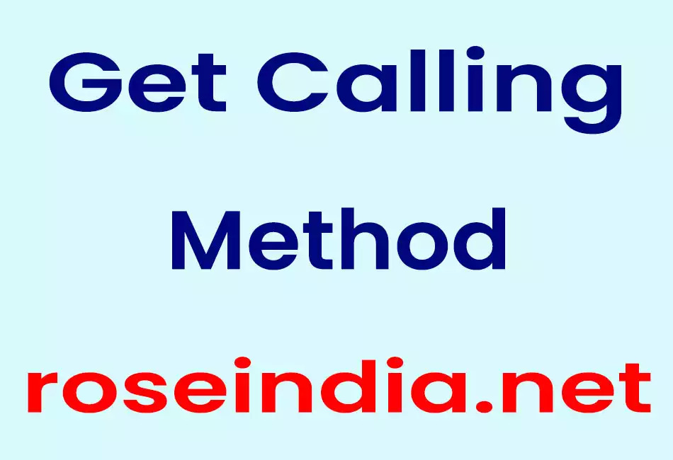 Get Calling Method