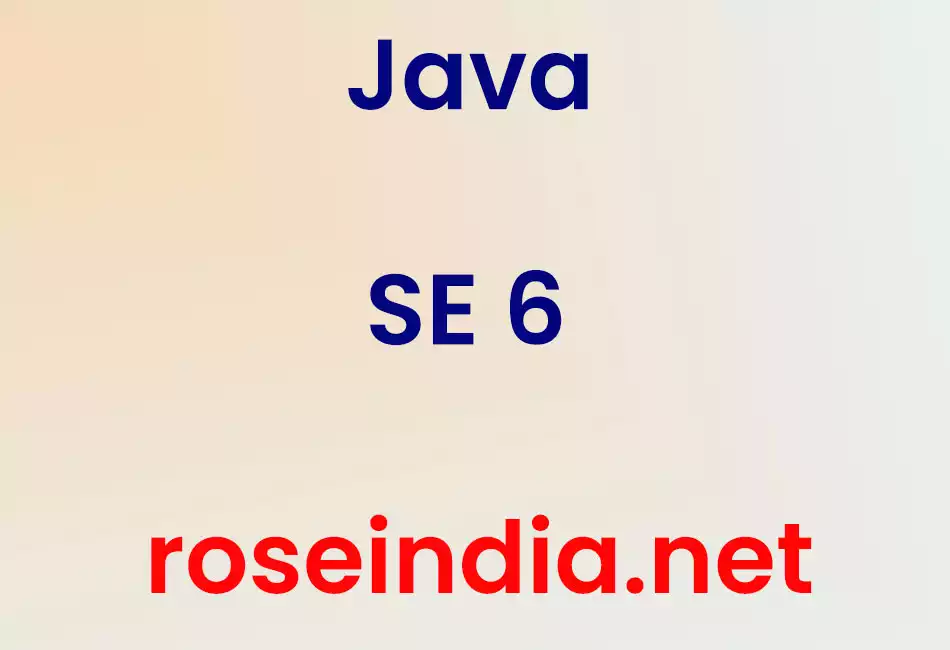 Java SE 6