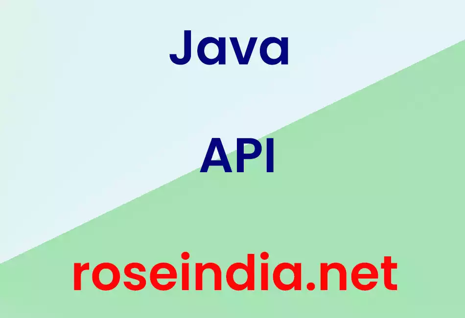 Java API