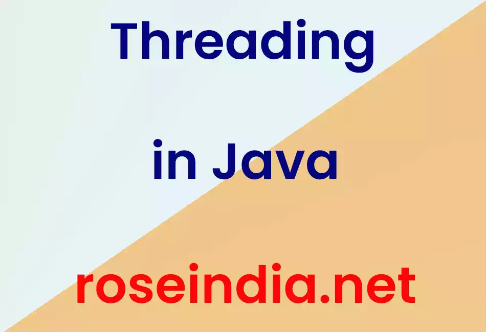 Threading in Java