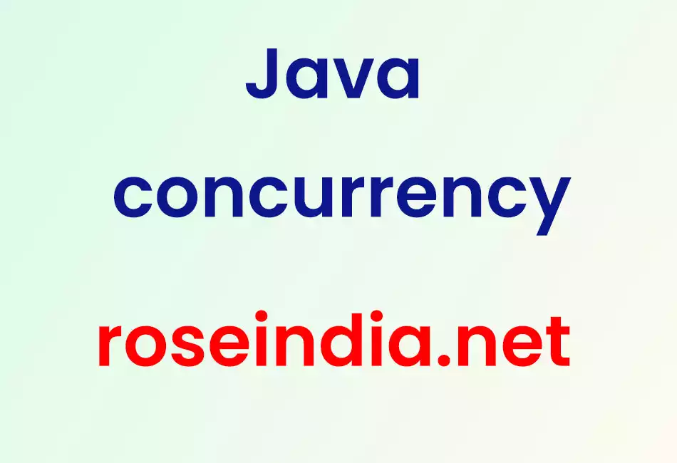 Java concurrency