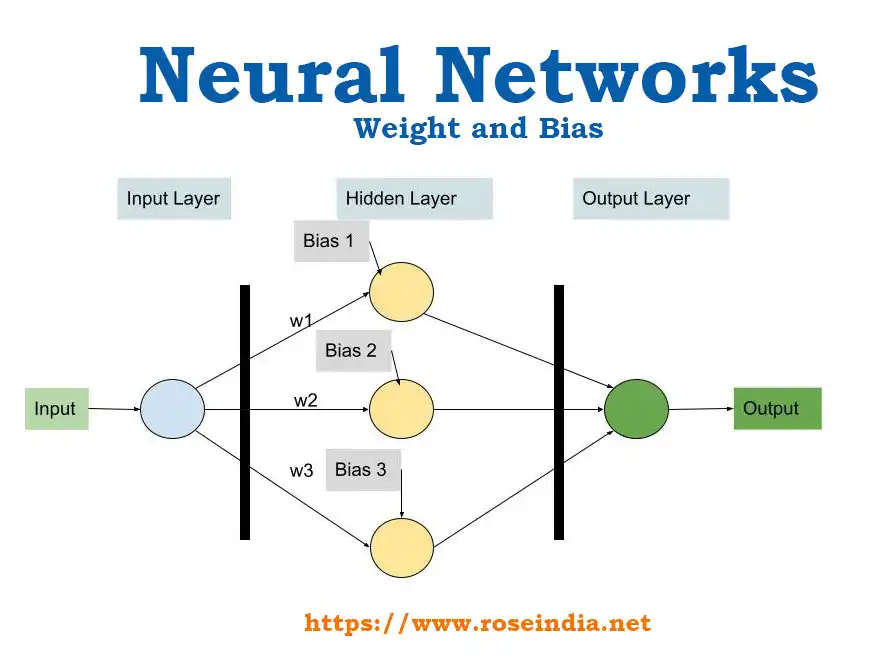 Weight and Bias in Neural Network