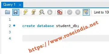 Create Database