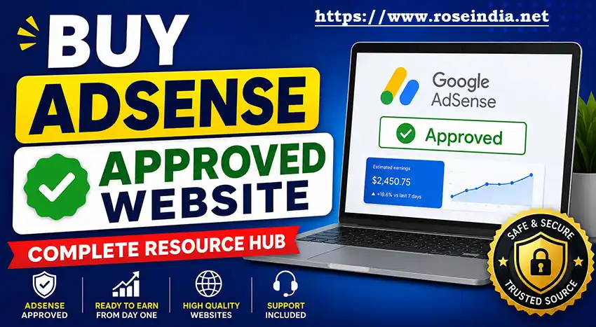 Buy AdSense Approved Website