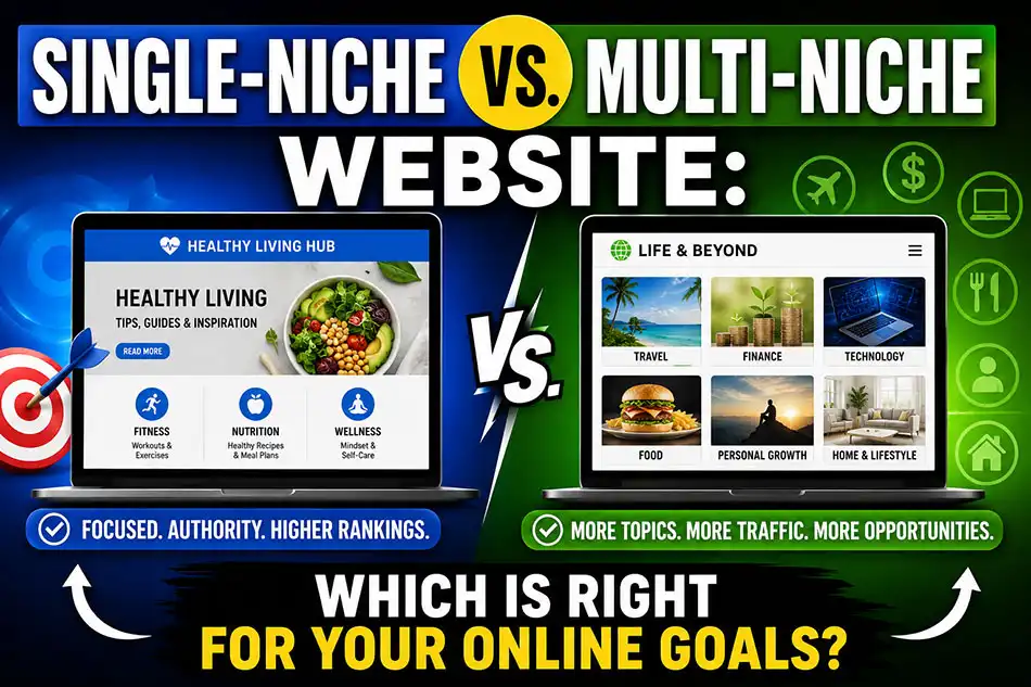 Single-Niche vs. Multi-Niche Website: Which is Right for Your Online Goals?