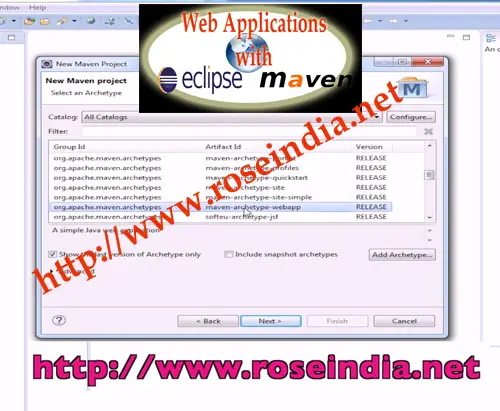 Maven based project in the Eclipse IDE