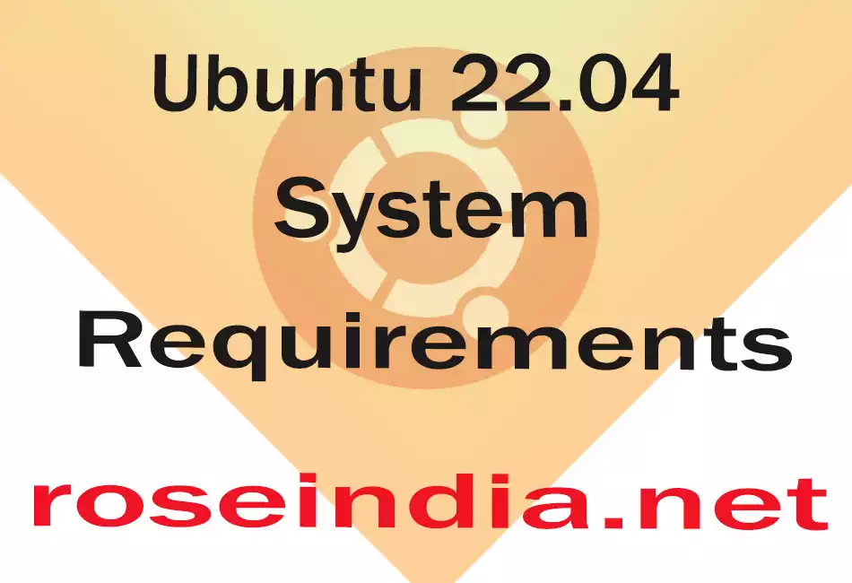 Ubuntu 22.04 System Requirements