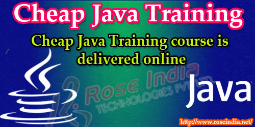Cheap Java Training