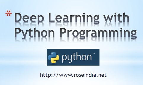 Deep Learning with Python Programming