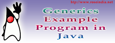 Generics Example Program in Java