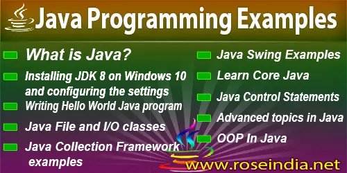 Java Programming Examples